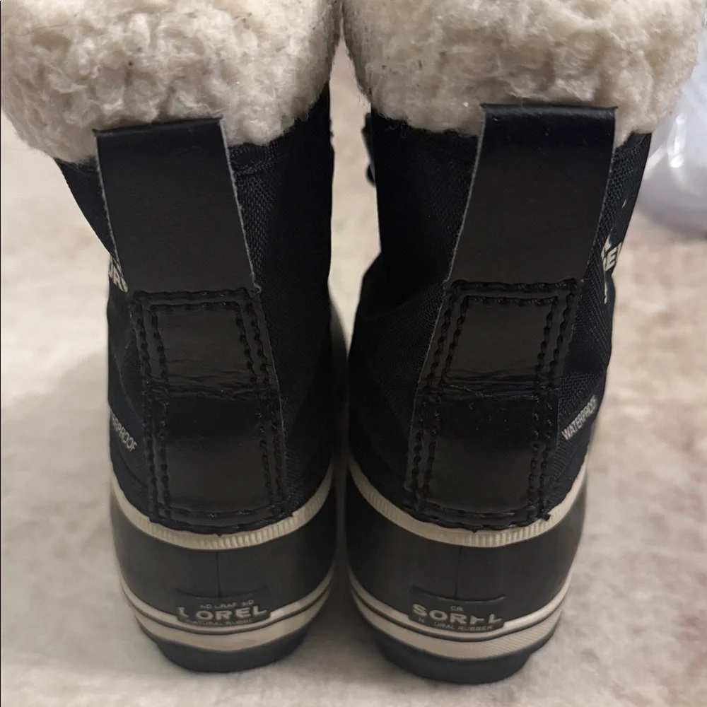 Sorel Black Winter Yoot Pac Kids Boots See Description